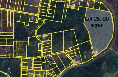 20 Acres Hummingbird Highway frontage, with Electricity and water, 6 miles away from Belmopan